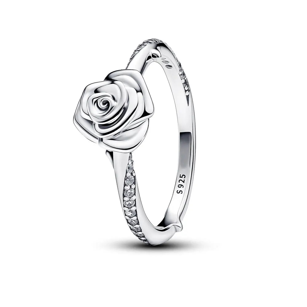 Hot Selling Original Rings Red Pink Heart Zircon Ring Size 6 7 8 9 Wedding Fashion High Jewelry Gifts for Women