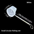 Fishing Landing Net Rustproof Corrosion Resistant Stainless Steel Fishing Net For Catchin Fish Shrimp Tank Aquarium accessories