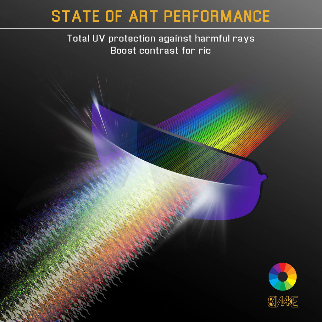 Bwake Polarized Replacement Lenses for-Oakley Mainlink OO9264-57mm Sunglasses Frame - Multiple Options