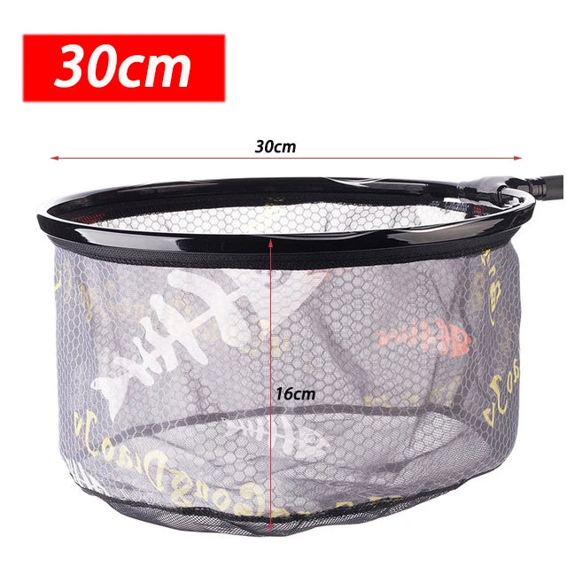 Fishing Net Head Carbon Anti-hook Fishing Net Ultra Light Titanium Alloy Solid Deepening Fishing Net  Fishing Tool Accessories