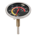 Steel BBQ Grill Thermometer BBQ Steel Thermometer Cooking Accessories