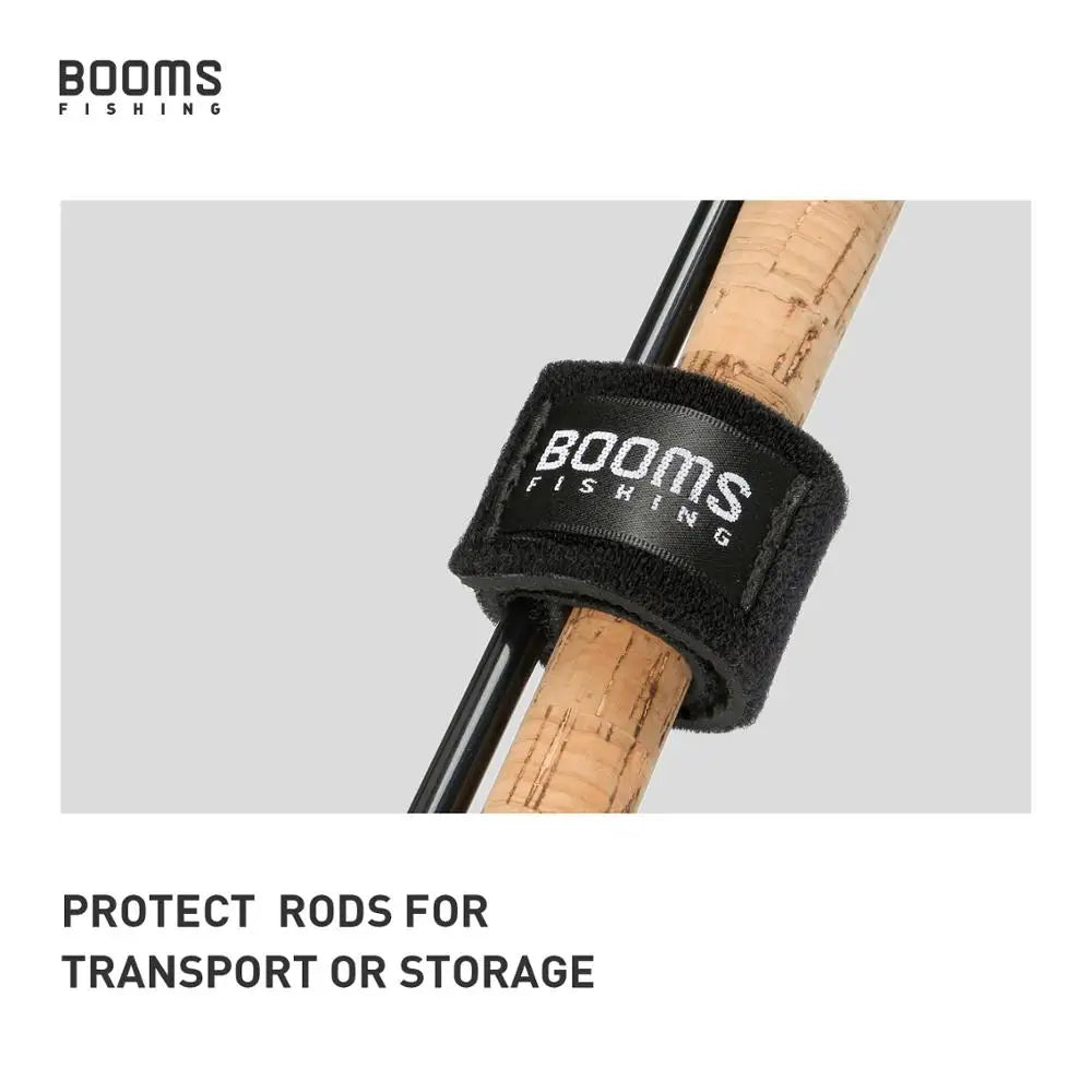 Booms Fishing RS3 Fishing Rod Holder Pole Belt Fastener Suspenders Strap Elastic Cable Fishing Rod Storage Tool  Accessories
