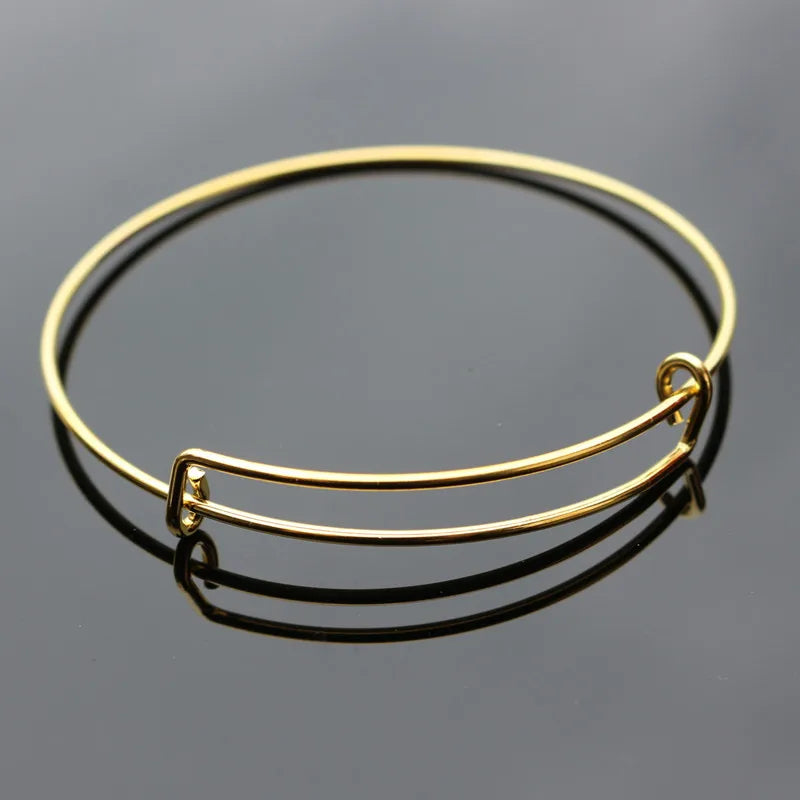 Open Cuff Punk Bracelets & Bangle Fashion Jewelry For Women Men pulseras mujer Heartbeat Leaf Arrow Triangle Heart Bracelet HOT