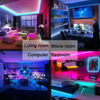 Tape Bluetooth USB LED Strip Light 5050 SMD 5V USB RGB Lights Flexible LED Lamp Tape Ribbon RGB Self-adhesive TV Desktop Diode