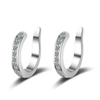 Simple Silver Color Earcuff Clip Earring Women Ear Cuffs for Non Pierced Ears No Hole Clip On Earrings Cartilage Earing Cuff