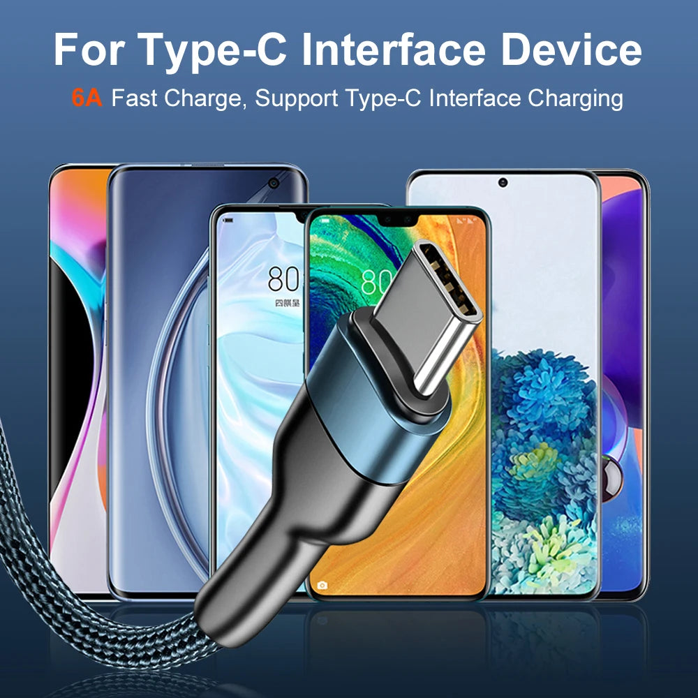 Vumpach usb type c cable Fast Charging Data Cord Charger cable c For iphone 15 Samsung s21 A51 xiaomi mi 10 redmi huawei  Cable