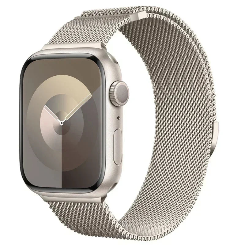 Milanese Strap For Apple Watch Band Ultra 2 49mm 44mm 40mm 45mm 41mm 38mm 44mm Bracelet F or iWatch Series 9 3 6 5 SE 7 8 Strap