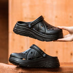Women Clogs 2025 New Arrival Soft EVA Thick Platform Slippers Comfortable Garden Shoes Fashion Beach Sandals