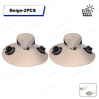 Multifunction Double Fan Solar Hat UV Protection Breathable Fisherman Cap Summer Outdoor Rechargeable Sun Fan Gift for Father