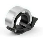 Red Aluminum Double Bicycle Bell - Loud Clear Sound for 22/31.8mm Handlebars MTB & City Bike Safety Accessory