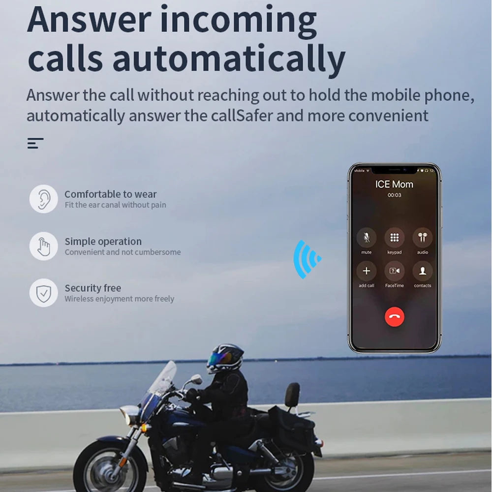 VR Robot Waterproof Bluetooth Helmet Headset Motorcycle Wireless Handsfree Headphones Motor Bike Stereo Music Earphones Speaker