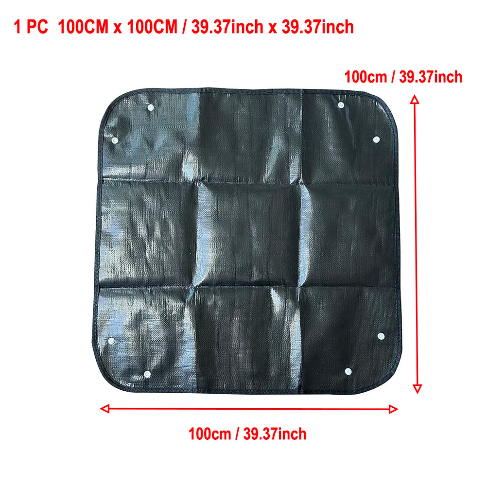 1Pc New Home Gardening Supplies Planting Mat Potting Pad Foldable Garden Plant Flower Pot Reusable Transplanting Waterproof Mats