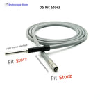 High-Transmittance Φ4mm Endoscope Endoscopy Light Source Optical Fibers Cables 1.8m 2m 2.5m 3m Fit All Interface Autoclave