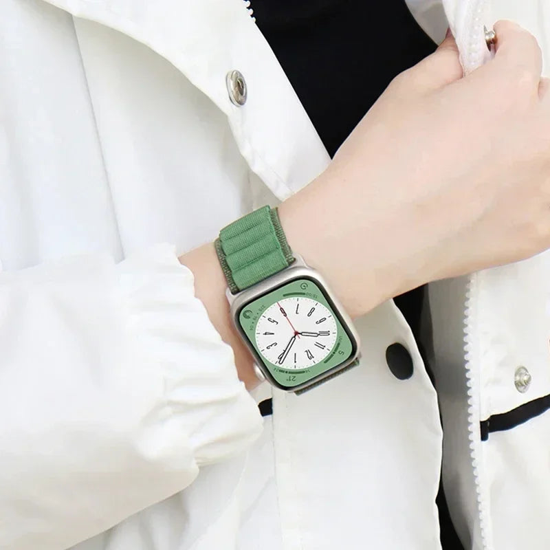 Alpine Loop for apple watch band ultra 2 49mm Series 10 46mm 42mm 40-44mm 45mm 41mm G-hook sport strap iwatch 10 9 8 7 6 SE 5 4