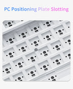 AJAZZ AK820 Pro Wired&Wireless Mechanical Gaming Keyboard Tri-Mode RGB Backlit Hot-Swappable Switches,70% Compact Layout,PC/Mac