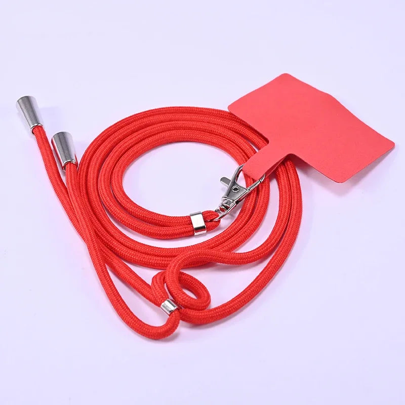 Phone Lanyard Adjustable Detachable Cord Lanyard Strap For Mobile Phone Chain Accessories Cell Phone Rope Neck Straps Universal