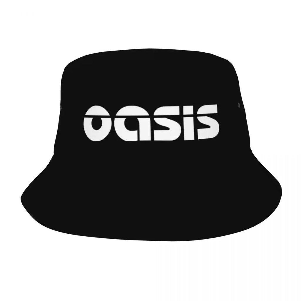 Hot Summer Headwear British Music Definitely Maybe Merchandise Bucket Hat Unisex Hot Sun Hats O-Oasis Ispoti Fishing Caps Hiking
