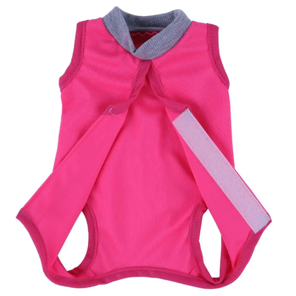Cat Neutering Suit Comfortable Cat Recovery Suit Adjustable Cat Anti-licking Sterilization Clothes Pet Supplies Body Strap Vest