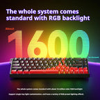 AULA WiN60/68 HE PRO MAX Mechanical Keyboard Magnetic Switch RT Gaming Esport Valorant Custom Wired 1600 RGB 0.01mm 8kHz 0.02mm