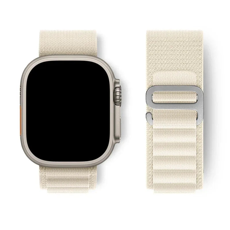Alpine Loop for apple watch band ultra 2 49mm Series 10 46mm 42mm 40-44mm 45mm 41mm G-hook sport strap iwatch 10 9 8 7 6 SE 5 4