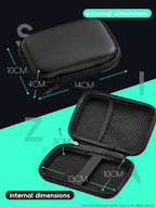 Case for Anbernic RG35XX Plus Miyoo Mini Plus R36S R35S Cases EVA Cover Protable Bag Gaming Accessories
