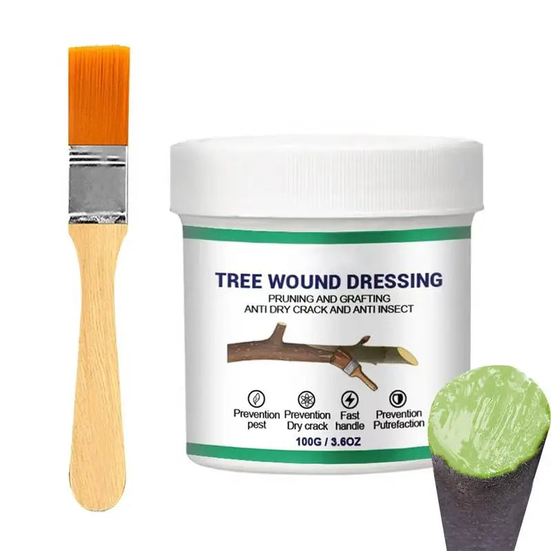 100g Tree Wound Sealer Garden Tree Pruning Healing Paste Multifunctional Tree Wound Pruning Sealer Bonsai Gardening Sealer