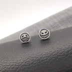 1pair Anime One Piece Luffy Ace Ear Accessories Trending Jewelry Earrings for Women Cosplay Xmas Gift 2024 Wholesale