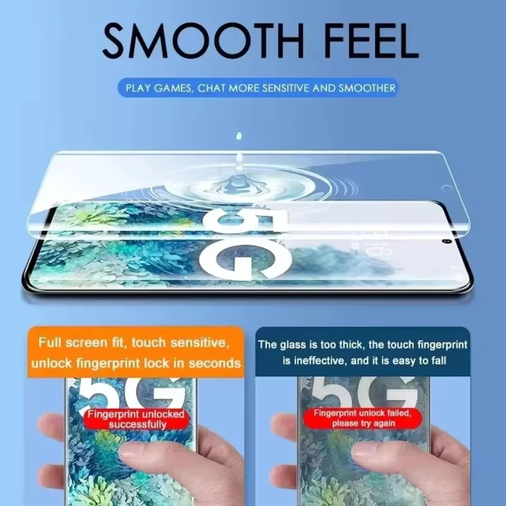 NNBILI 5Pcs Hydrogel Film for Samsung Galaxy S21 S22 S20 S23 S24 Ultra S10 S9 S8 Plus FE Note 20 10 9 Plus Screen Protector
