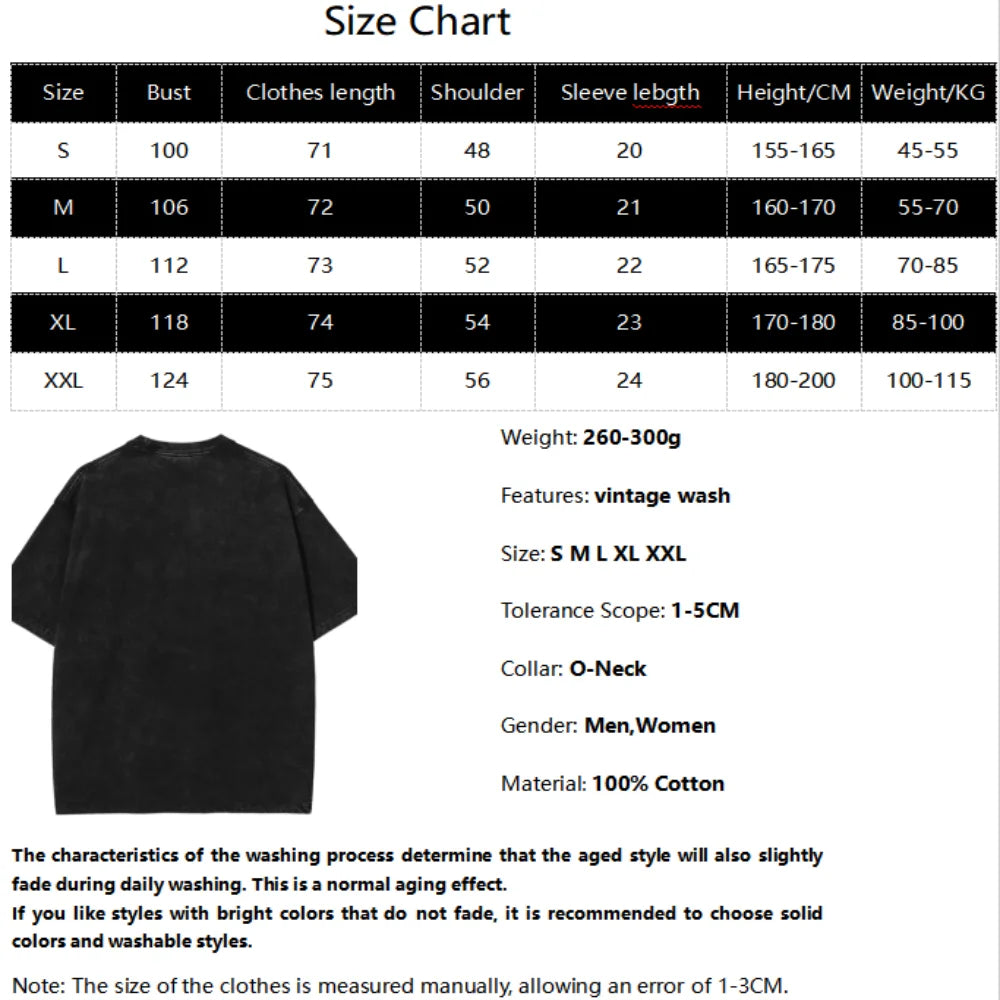 Kurosaki Ichigo Printed Tee Anime BLEACH Clothing Men Women High Quality Cotton T-shirts Vintage Washed Tshirt Harajuku T Shirt