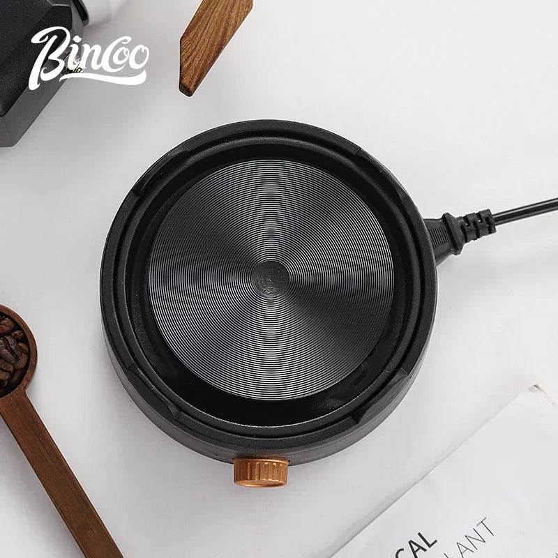 BINCOO Electric Mini Coffee Heater Base Milk Tea Mocha Heating Stove Plate Multifunctional Cooking Pot Oven Furnace Cooker 220V