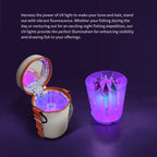 New UV Squid Jig Fill Light LED Accumulator For Squid Lure Sea Fishing Accessories Squid Light Charger Fishing Supplies