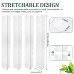 Moss Pole Plastic Plant Stand Indoor Climbing Plants Guardian Tutors Pot Moss Stick For Plants Growth Garden Support Accessories