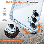 Shockproof Case For Samsung Galaxy A55 A54 5G A15 A35 A25 A34 A14 A24 A33 A53 A13 A32 A73 A52 A12 A16 A56 A36 A26 Phone Cover