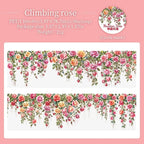 JIANWU 50mm*200cm Mountain Vines Series Vintage Plant Flower Landscaping Material Collage PET Tape Creative Journal Stationery
