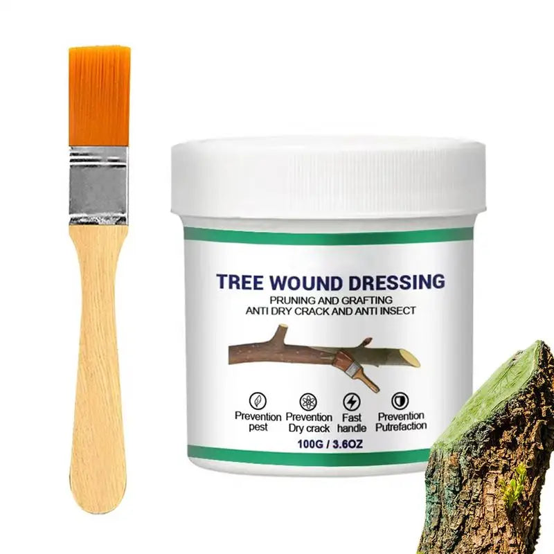 100g Tree Wound Sealer Garden Tree Pruning Healing Paste Multifunctional Tree Wound Pruning Sealer Bonsai Gardening Sealer