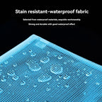 5PCS Stationery Storage Folder File Mesh Zipper Pouch A5 Document Bag Zip File Folders School Office Supplies