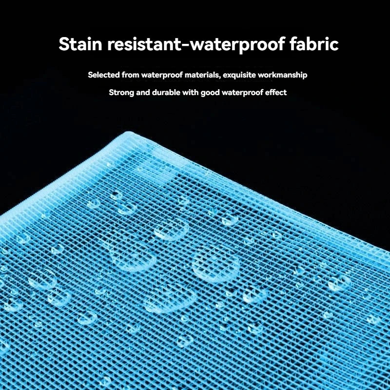 5PCS Stationery Storage Folder File Mesh Zipper Pouch A5 Document Bag Zip File Folders School Office Supplies