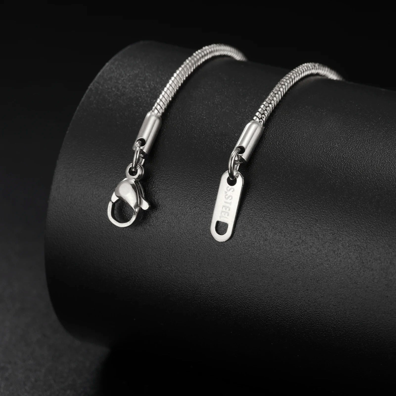 Cazador Stainless Steel Snake Chain Necklaces for Women Men Jewelry 2025 0.9mm 1.2mm 1.5mm 2mm Thickness Chains Birthday Gift