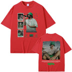 Rapper Feid Ferxxo Ferxxocalipsis World Tour T-shirt Men Women Hip Hop Fashion Pop Music T Shirt Mens Retro Oversized Streetwear