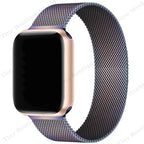 Milanese Strap For Apple Watch Band Ultra 2 49mm 44mm 40mm 45mm 41mm 38mm 44mm Bracelet F or iWatch Series 9 3 6 5 SE 7 8 Strap