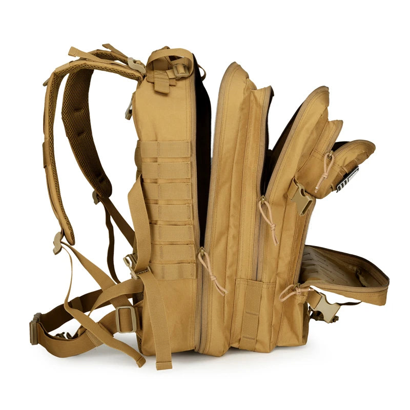 Hiking Backpack-Adjustable Shoulder Straps, Zipper Closure, Travel and Sports Backpack for Camping,Hiking,Cycling,Outdoor Sports