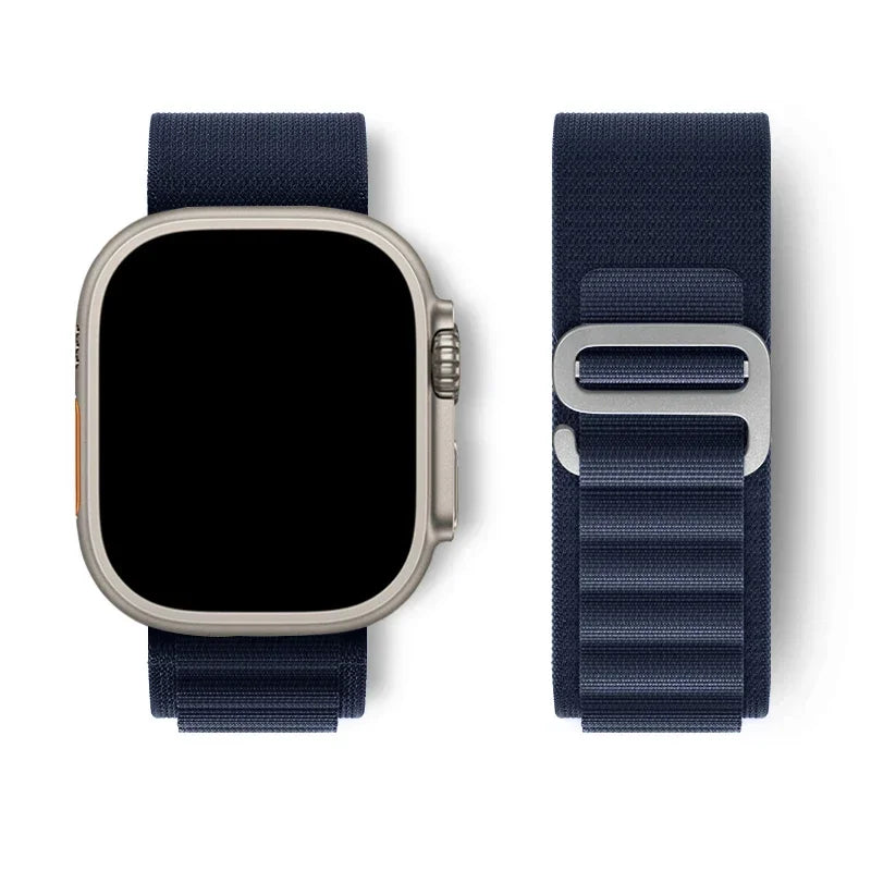 Alpine Loop for apple watch band ultra 2 49mm Series 10 46mm 42mm 40-44mm 45mm 41mm G-hook sport strap iwatch 10 9 8 7 6 SE 5 4