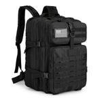 Hiking Backpack-Adjustable Shoulder Straps, Zipper Closure, Travel and Sports Backpack for Camping,Hiking,Cycling,Outdoor Sports