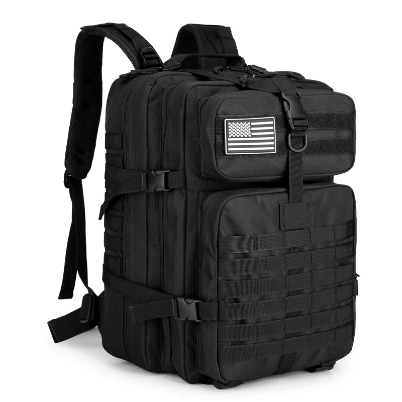 Hiking Backpack-Adjustable Shoulder Straps, Zipper Closure, Travel and Sports Backpack for Camping,Hiking,Cycling,Outdoor Sports