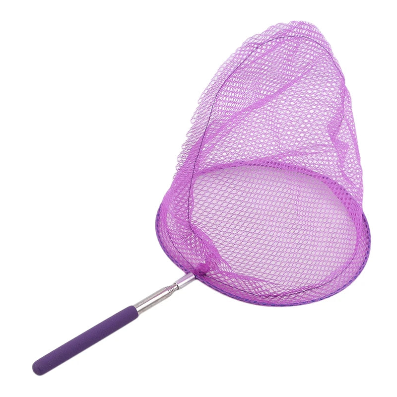 Retractable Fishing Net Insect Butterfly Dragonfly Net Outdoor Portable Fishing Net Children Fun Game Fishing Toys