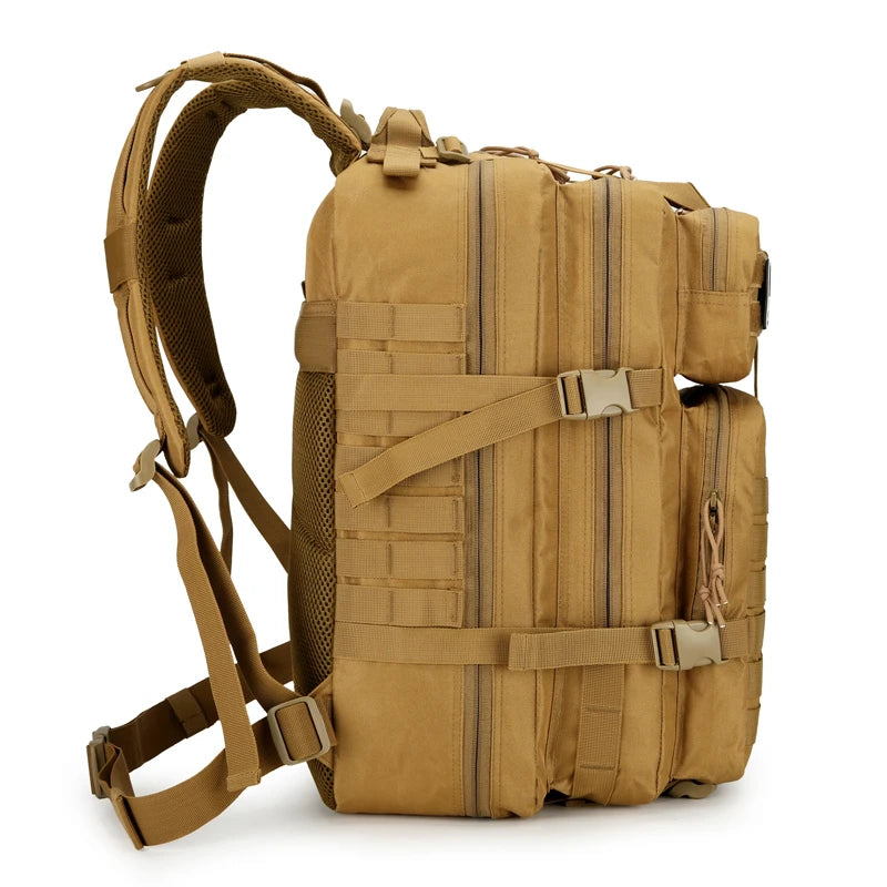 Hiking Backpack-Adjustable Shoulder Straps, Zipper Closure, Travel and Sports Backpack for Camping,Hiking,Cycling,Outdoor Sports