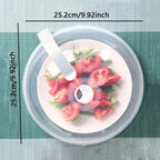 Microwave Splash Cover High Temperature Resistant Microwave Guard Lid Transparent Food Heating Cover Steam Kitchen Accessories