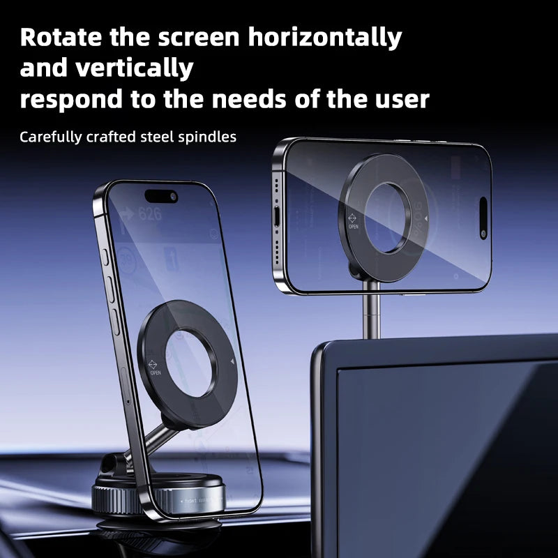 X68 Magnetic Phone Holder｜Three-axis Rotation For Free Adjustment｜A Convenient Choice For Multiple Scenarios.