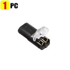 2 Pin Way Plug Wire Cable Snap Connectors Waterproof Electric Wire Double-Wire Plug-In Connector Locking Buckles Cable Clamps
