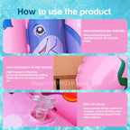 Inflatable Pool Floating Seat Swimming Ring Water Hammock Swimming Circle Pool  Water Play Tube Equipment.with 1 Manual Air Pump